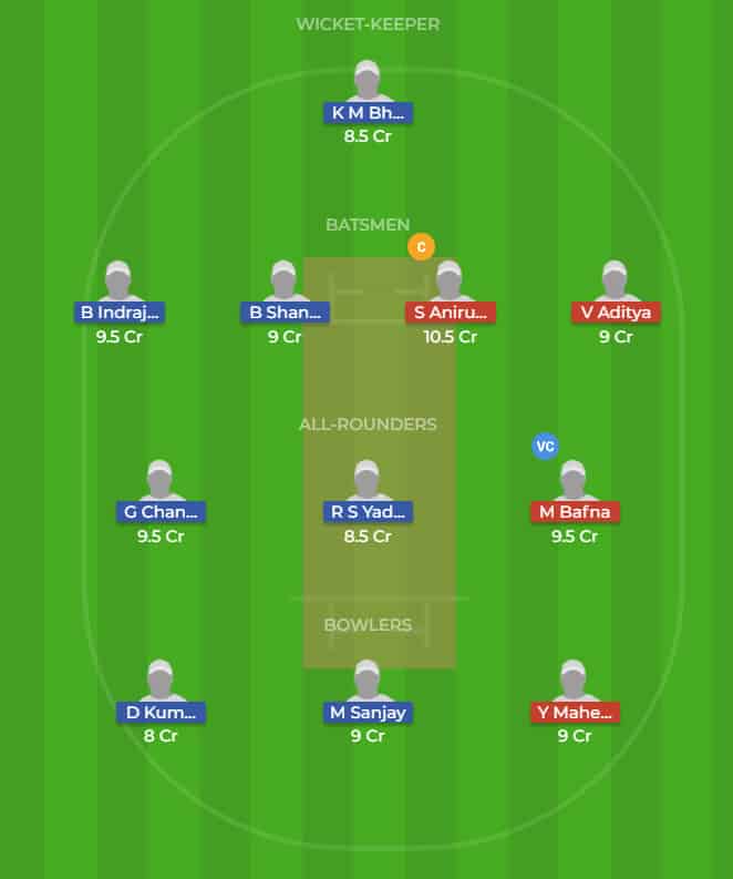 RUB vs KAR Dream11 Team