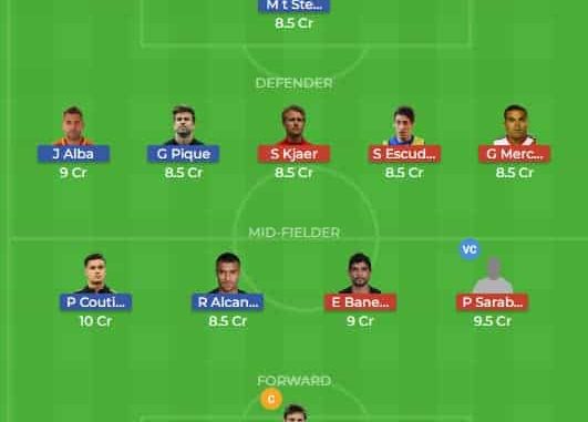 BAR vs SEV Dream11 Team