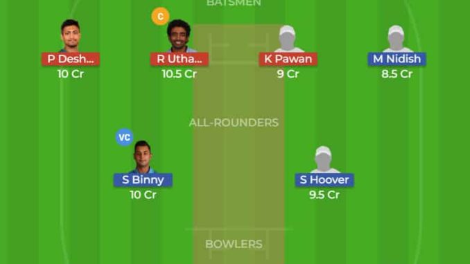 BP vs BB Dream11 Team 2