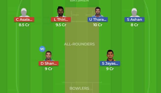 COL vs KAN Dream11 Team