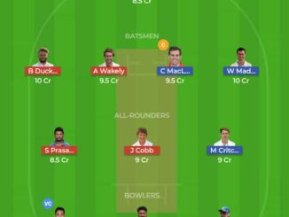 DER vs NOR Dream11 Team