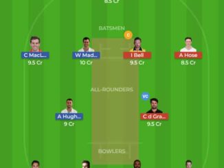 DER vs WAS Dream11 Team