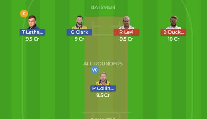 DUR vs NOR Dream11 Team