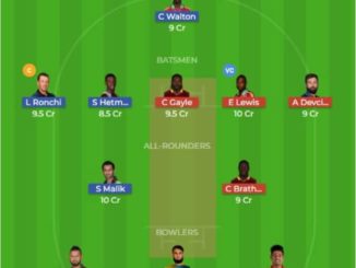 GUY vs SKN Dream11 Team 2