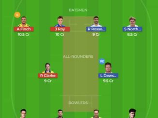 HAM vs SUR Dream11 Team