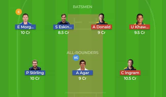 MID vs GLA Dream11 Team