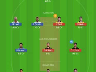 NOR vs WAS Dream11 Team