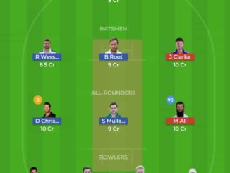 NOT vs WOR Dream11 Team