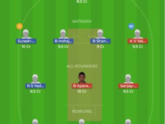 RUB vs VBK Dream11 Team