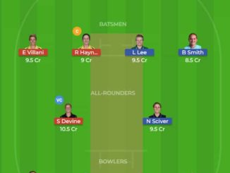 SS vs LL Dream11 Team