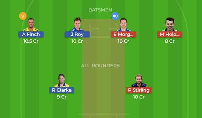 SUR vs MID Dream11 Team