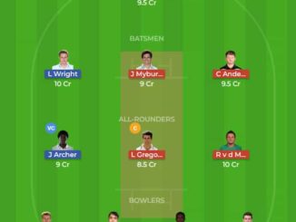 SUS vs SOM Dream11 Team