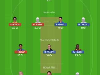 WS vs LT Dream11 Team