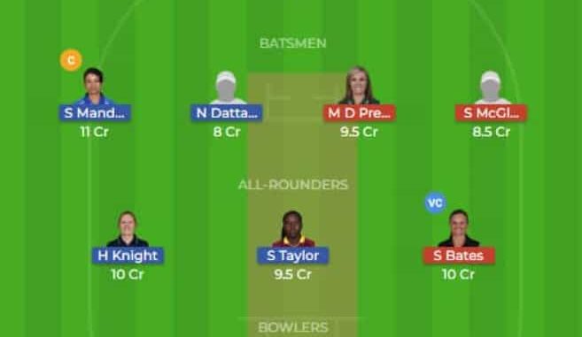 WS vs SV Dream11 Team 2