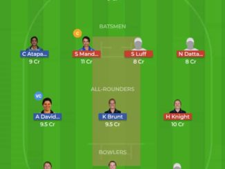 YD vs WS Dream11 Team