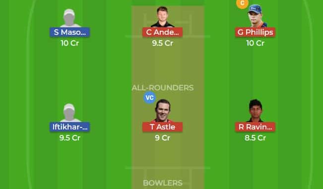 PK-A vs NZ-A Dream11 Team