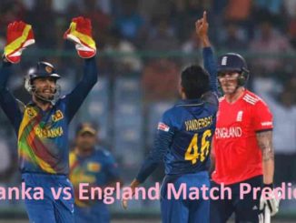 Sri Lanka vs England Match Prediction