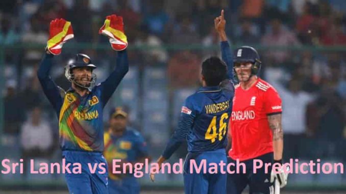 Sri Lanka vs England Match Prediction